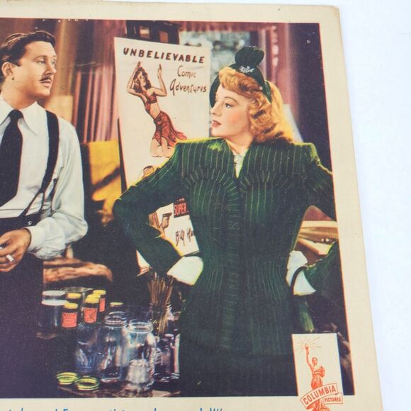 Strange Affair 1944 Lobby Card Movie Poster Allyn Joslyn Evelyn Keyes Mystery - Picture 5 of 8